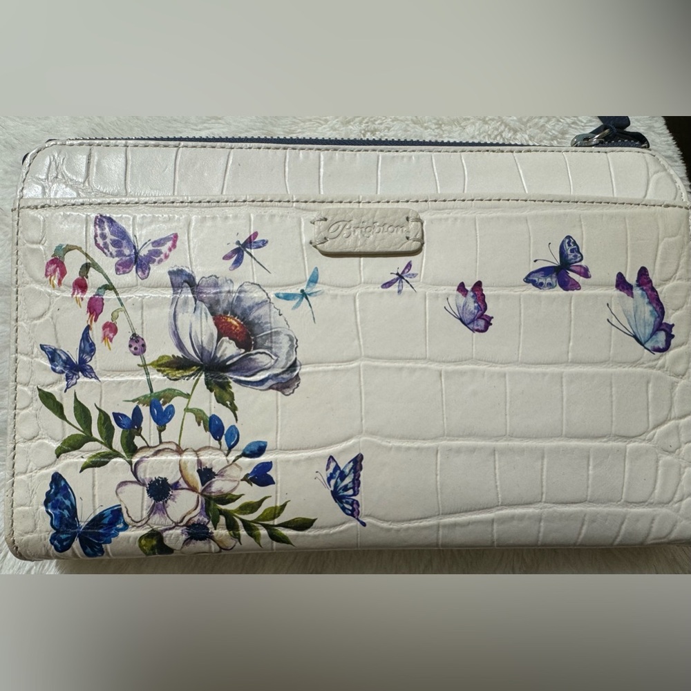 Brand new Brighton white floral crossbody